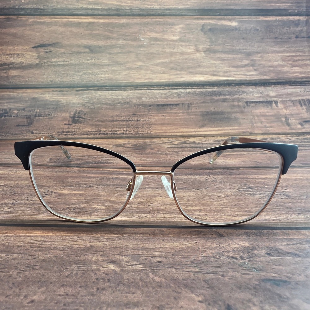Michael Kors MK 3012 Adrianna IV 1203 Black Gold Cat Eye Eyeglasses Frames 51mm